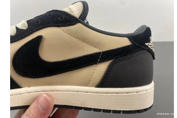 1 SP Travis Low Jordan Retro Scott OG Brown DM7866-201 0801
